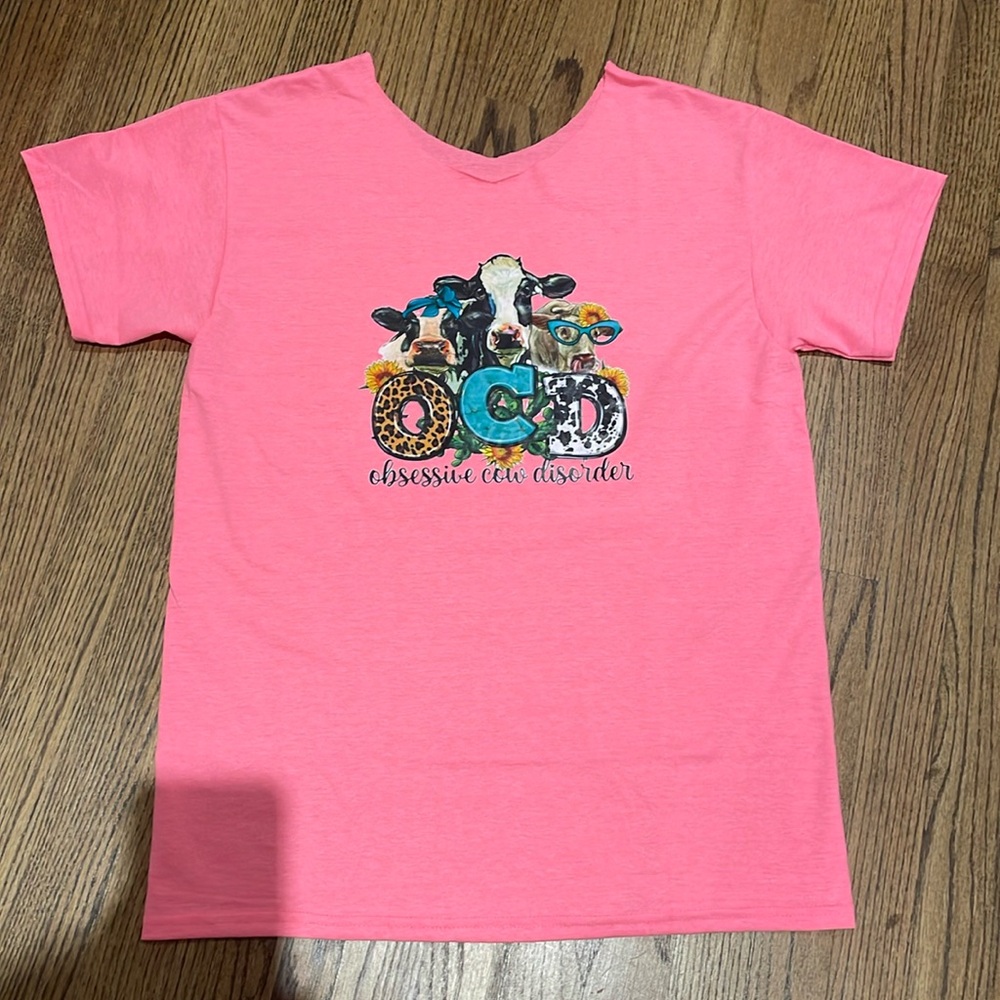 OCD COW SHIRT CUSTOM